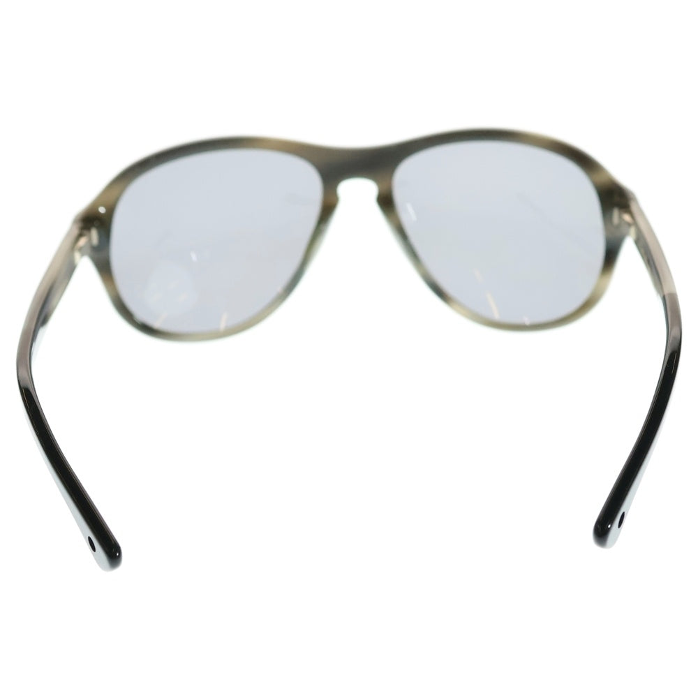 MONCLER(モンクレール) Pilot Sunglasses パイロットサングラス アイウェア 眼鏡 グレー MC530S03