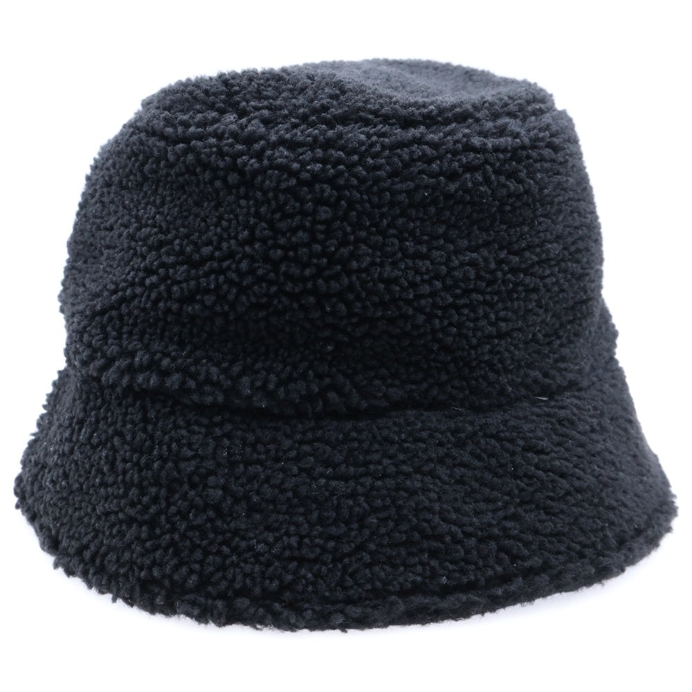 NIKE(ナイキ) REVERSIBLE SHERPA BUCKET リバーシブル ボア ナイロンバケットハット 帽子 ブラック/グレー