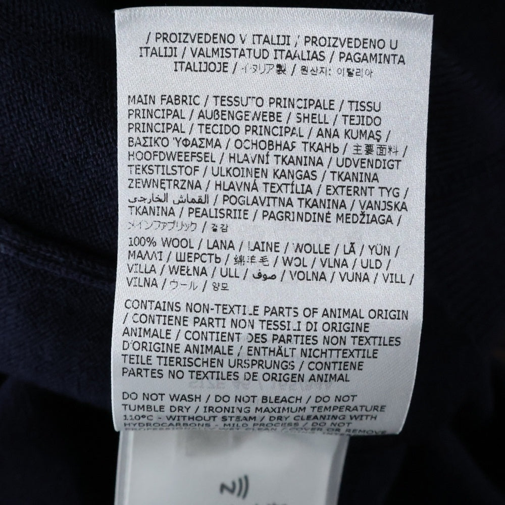 JIL SANDER(ジルサンダー) 24AW KNIT CARDIGAN ウールニットカーディガン ネイビー J23GP0003 J14532