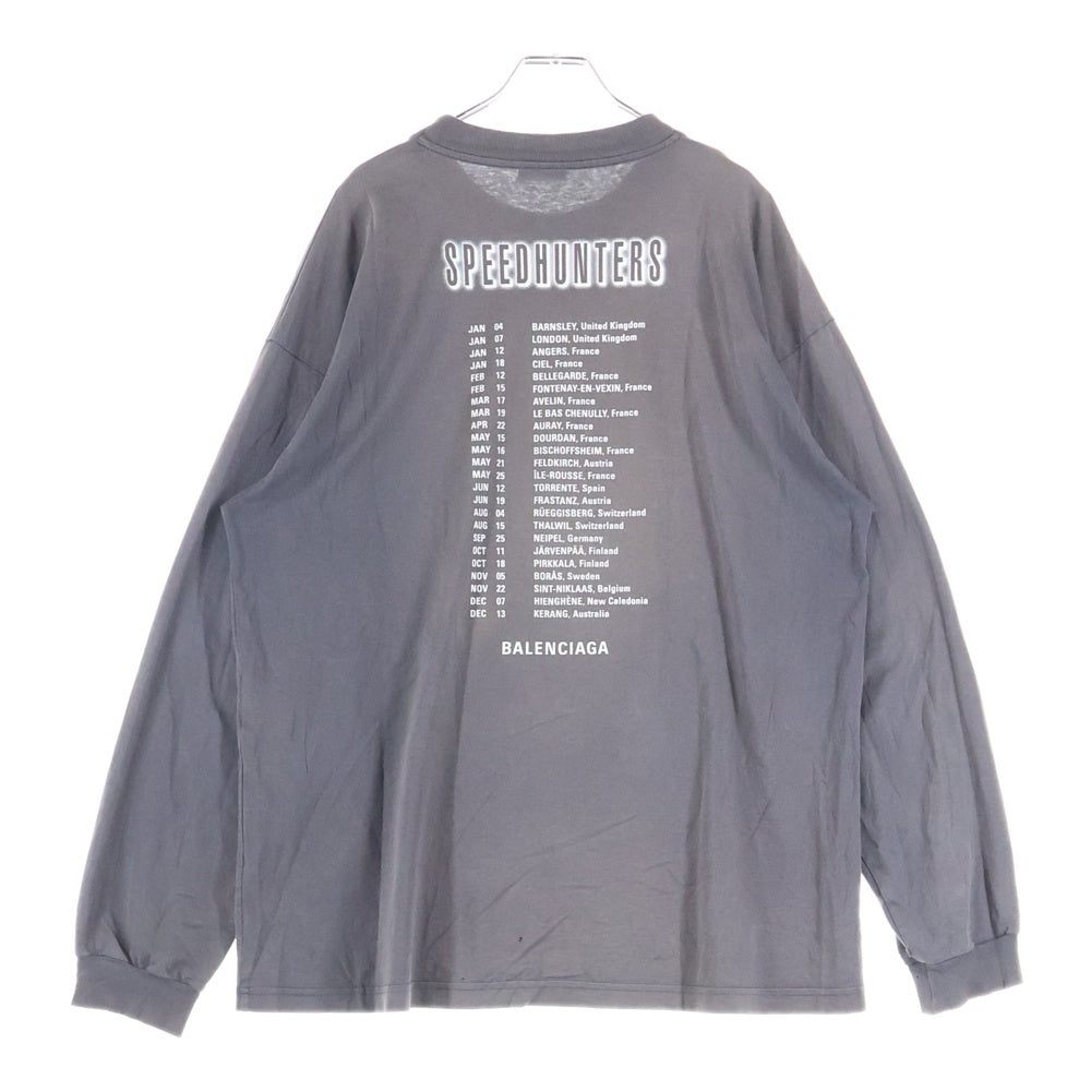 BALENCIAGA(バレンシアガ) 18AW Speedhunters Oversized Long Sleeve T