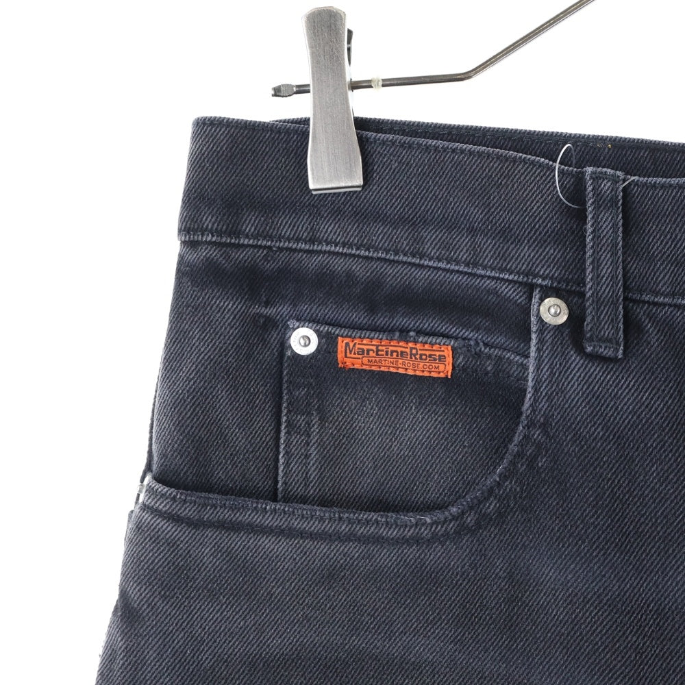 MARTINE ROSE(マーティンローズ) 23AW Wide Leg Jean ワイドデニム  