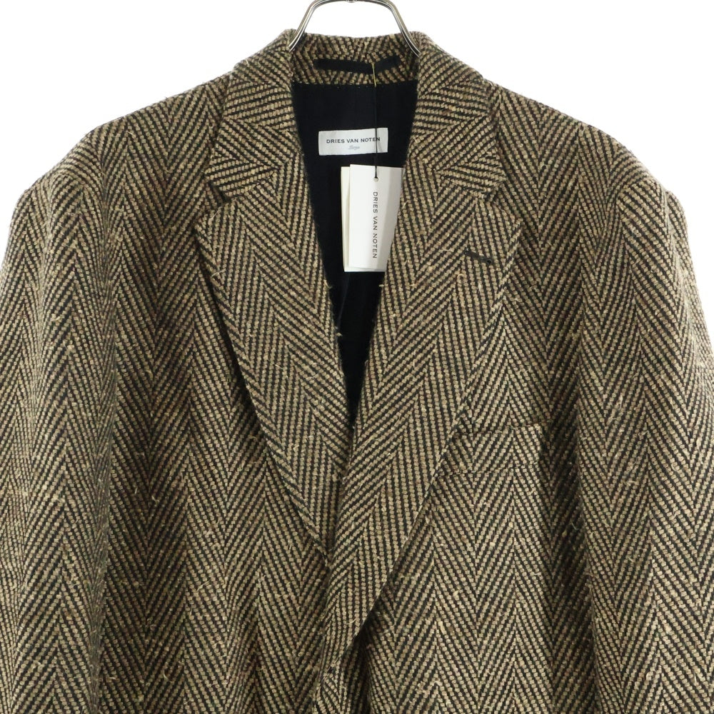 新品24ss DRIES VAN NOTEN テーラードジャケット　medium 新品24ss DRIES VAN NOTEN テーラードジャケット medium - メルカリ