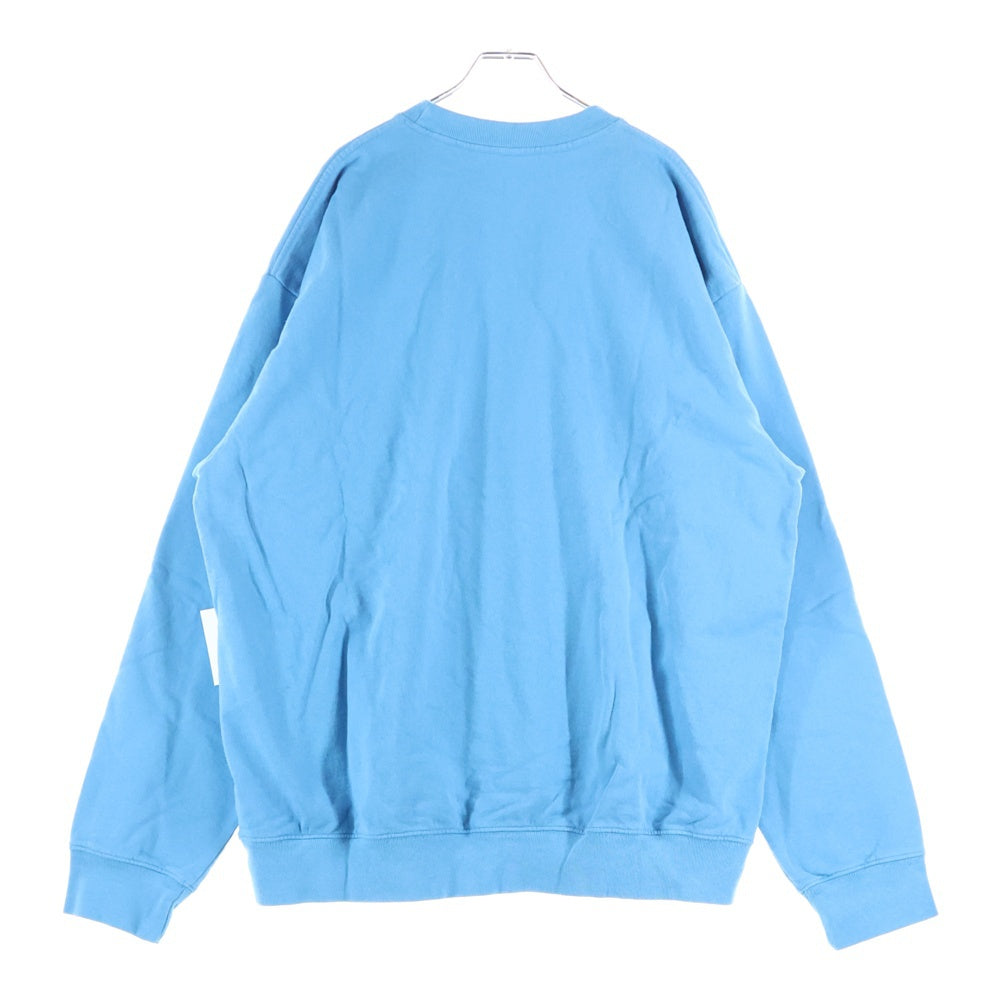 NO BRAND(ノーブランド) SPORTY & RICH(スポーティアンドリッチ) Vendome Sweatshirt クルーネックスウェットトレーナー ブルー