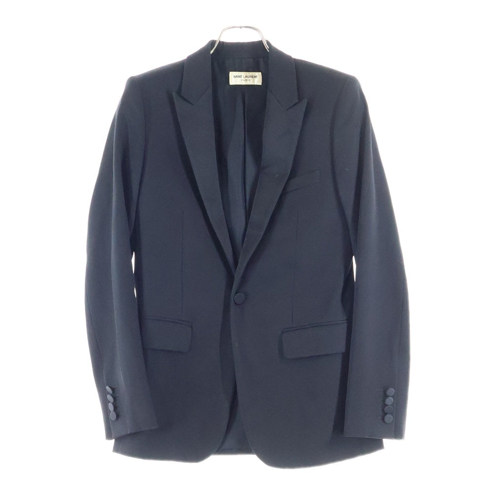 SAINT LAURENT PARIS(サンローランパリ) Tailored Jacket ラペル切替スモーキングテーラードジャケット 392891 YYL99