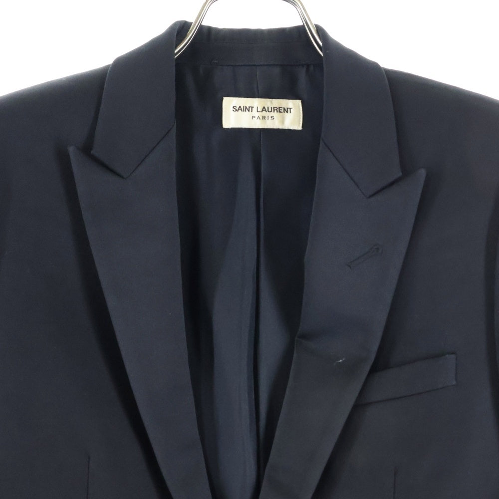 SAINT LAURENT PARIS(サンローランパリ) Tailored Jacket ラペル切替スモーキングテーラードジャケット 392891 YYL99