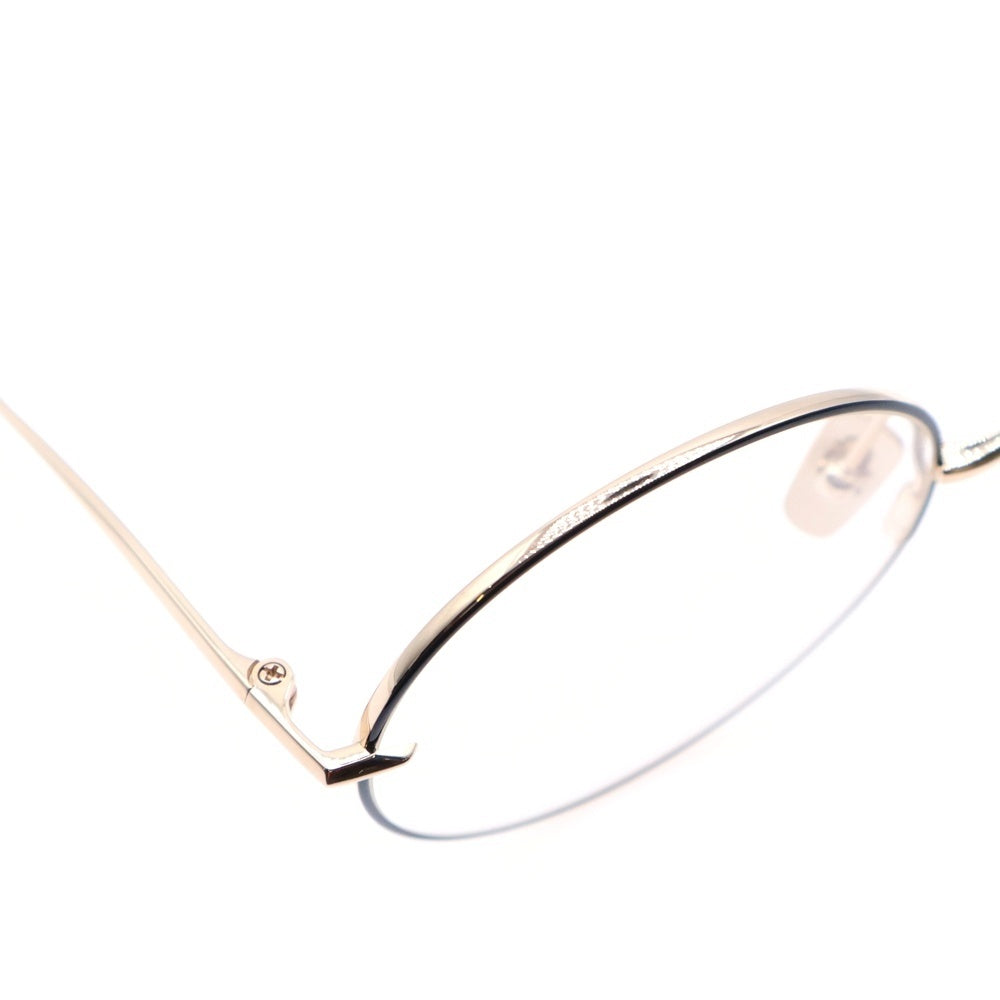 DITA(ディータ) BELIEVER(-) ラウンドフレーム アイウェア 眼鏡 ゴールド DTX506-52-03