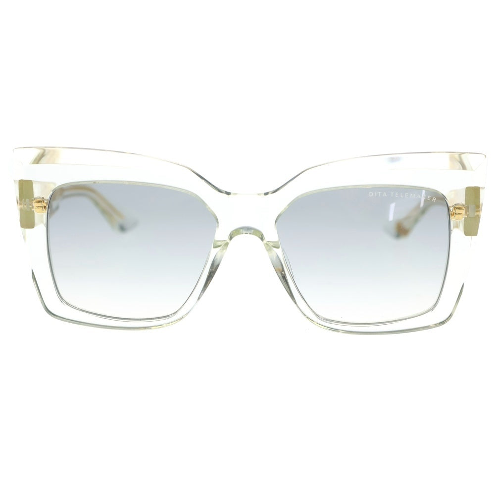 DITA(ディータ) TELEMAKER クリアフレーム アイウェア 眼鏡 ゴールド DTS704-A-03