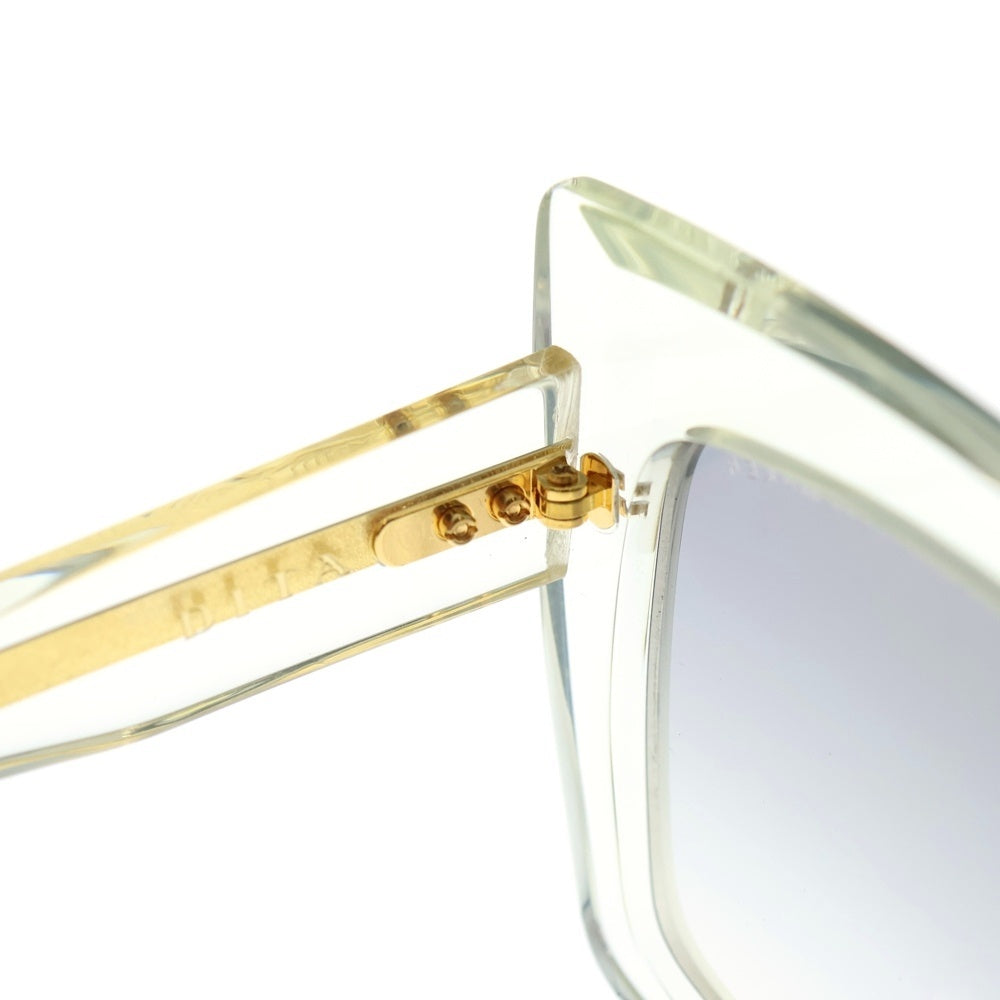 DITA(ディータ) TELEMAKER クリアフレーム アイウェア 眼鏡 ゴールド DTS704-A-03