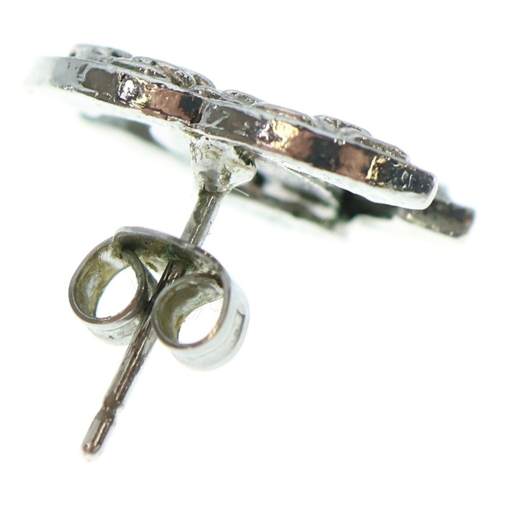 CHANEL(シャネル) CCロゴ ココマーク メタル スタッド ピアス 片耳のみ シルバー 05A