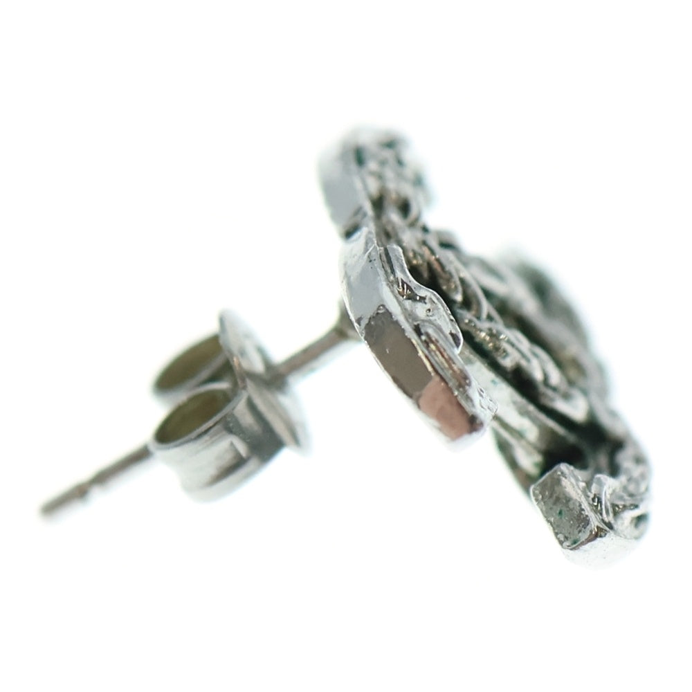 CHANEL(シャネル) CCロゴ ココマーク メタル スタッド ピアス 片耳のみ シルバー 05A