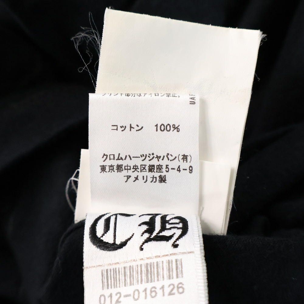 CHROME HEARTS(クロムハーツ) FOTI フォティ クルーネック 半袖Tシャツ ブラック