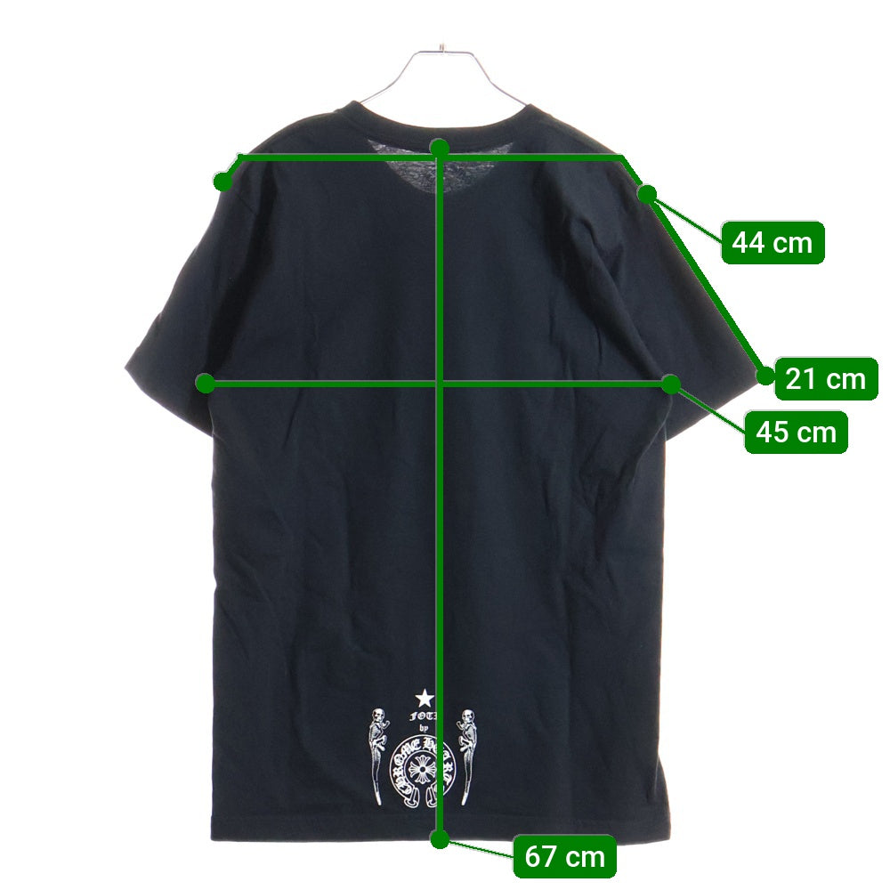 CHROME HEARTS(クロムハーツ) FOTI フォティ クルーネック 半袖Tシャツ ブラック