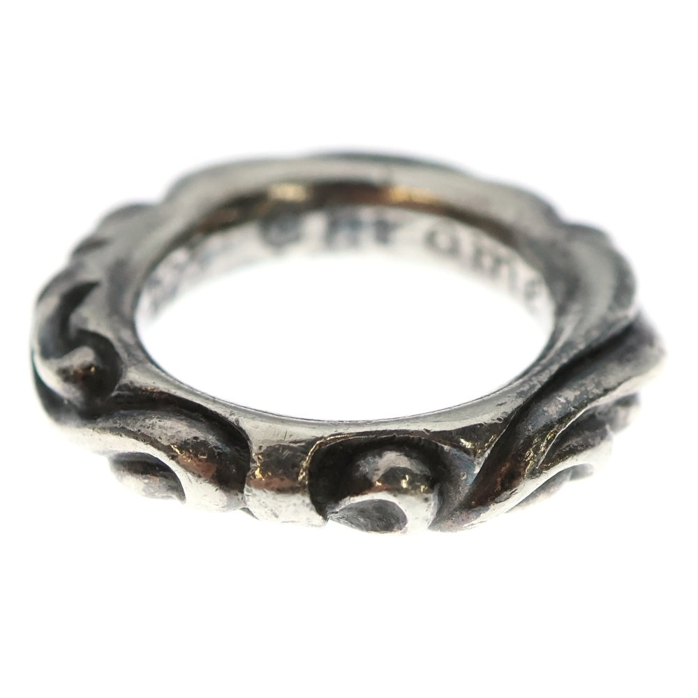 CHROME HEARTS(クロムハーツ) SCRL BAND スクロールバンド リング シルバー BCA351