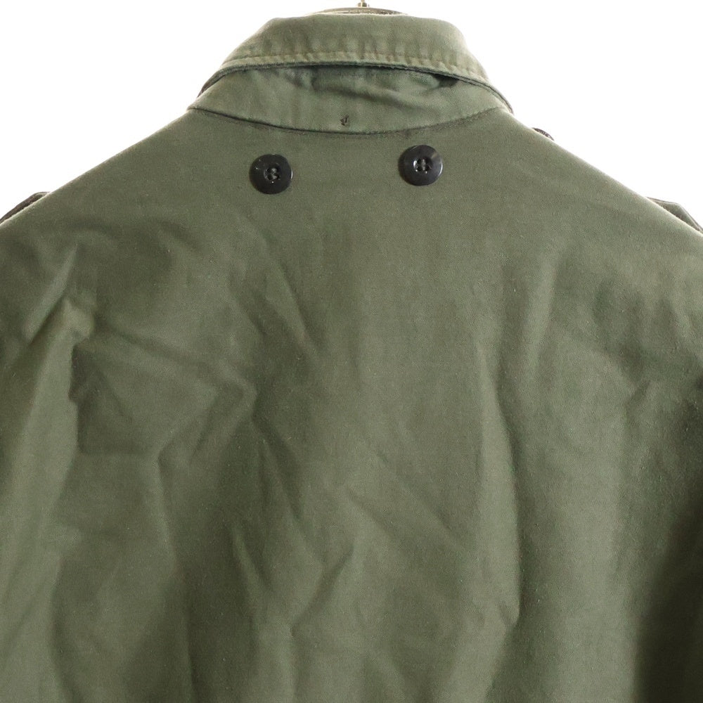 maharishi(マハリシ) ロゴプリント ミリタリージャケット ブルゾン カーキ