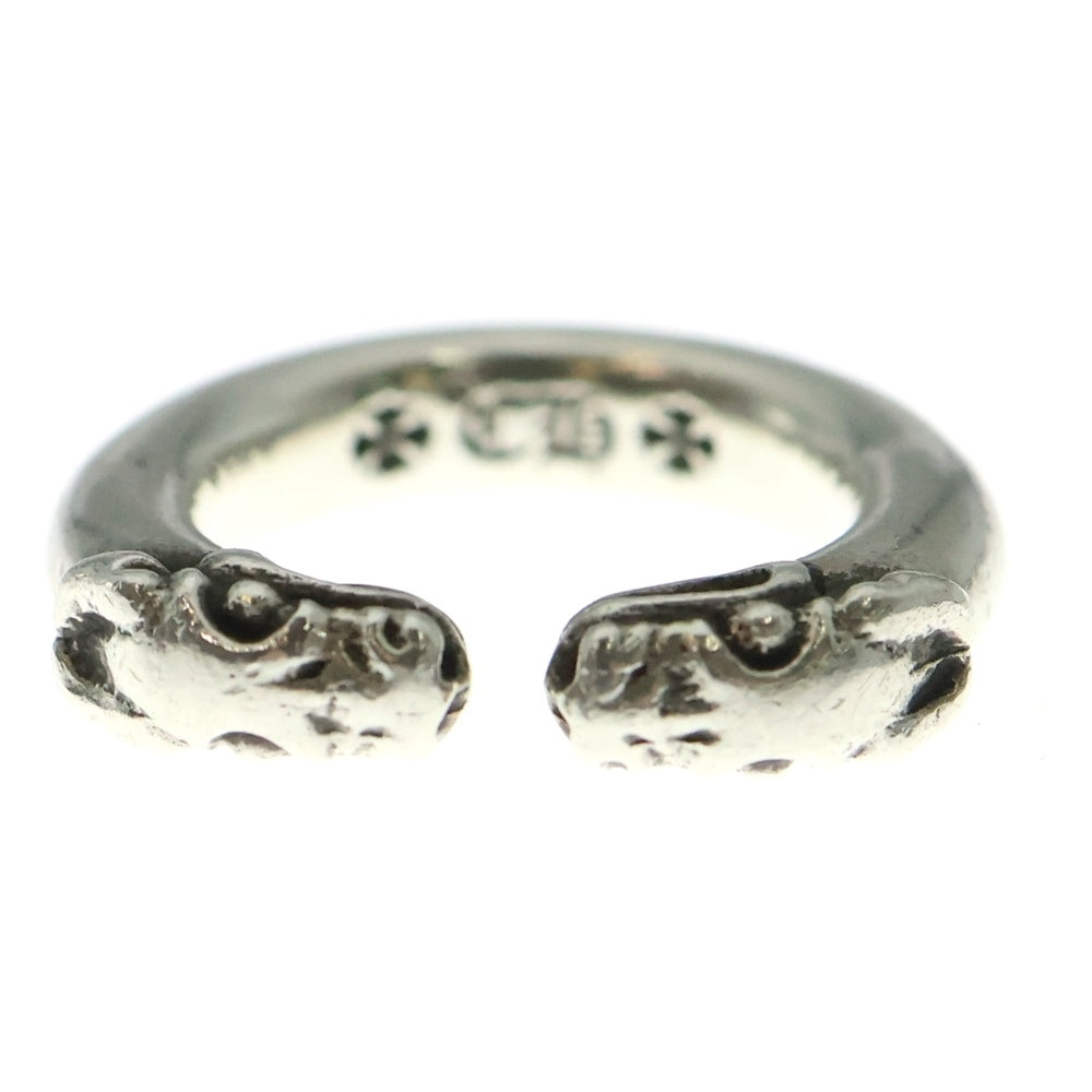 CHROME HEARTS(クロムハーツ) DOUBLE DOG RING ダブルドッグ リング シルバー