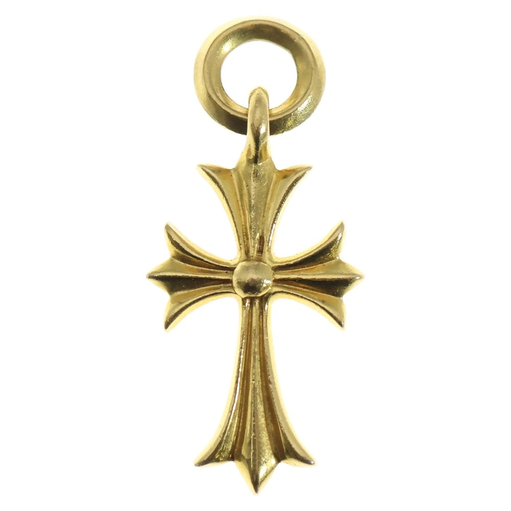 CHROME HEARTS(クロムハーツ) 22K TINY CH CROSS タイニーCHクロス ペンダントトップ ゴールド BCA051