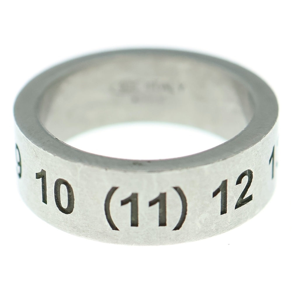Maison Margiela 11(メゾンマルジェラ11) Ring カレンダーナンバーリング シルバー