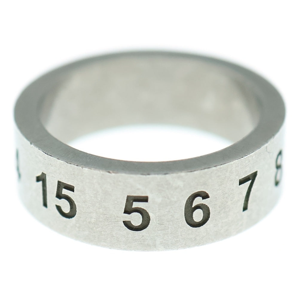 Maison Margiela 11(メゾンマルジェラ11) Ring カレンダーナンバーリング シルバー