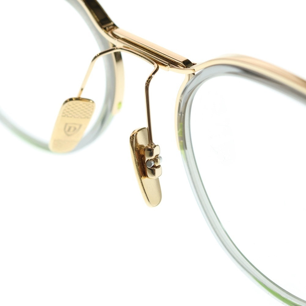 DITA(ディータ) SHEMA-TWO クリアフレーム アイウェア 眼鏡 ゴールド DTX131-49-01