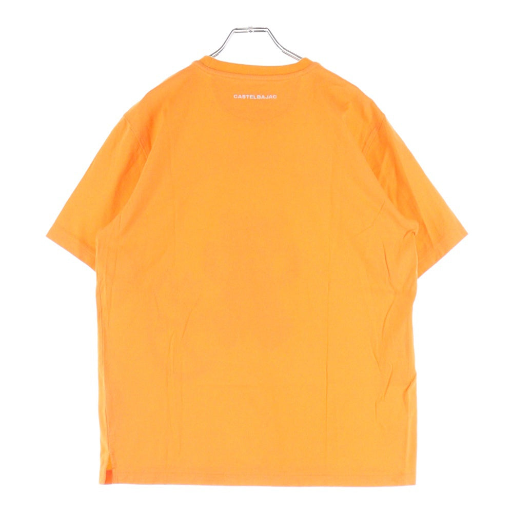 CASTELBAJAC(カステルバジャック) Bear T-Shirt ベアプリント 半袖Tシャツ オレンジ 7213172120