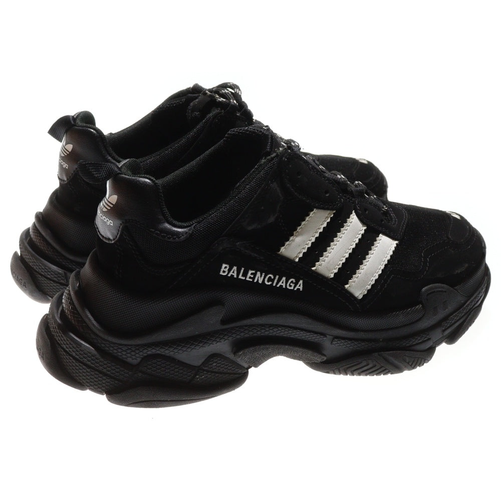 BALENCIAGA(バレンシアガ) ×adidas Triple S Sneaker アディダス トリプルS ローカットスニーカー ブラック 712821