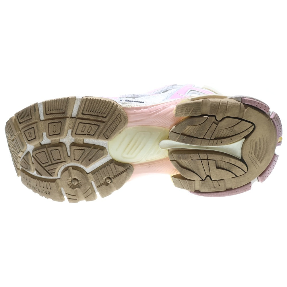 BALENCIAGA(バレンシアガ) Runner ランナー ダメージ加工 ローカットスニーカー ホワイト/ピンク 712821