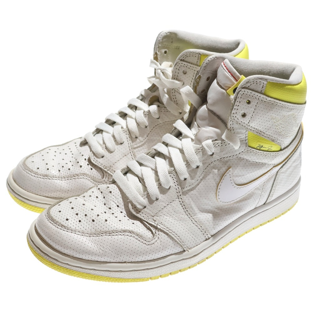 NIKE(ナイキ) AIR JORDAN1 HIGH OG ファーストクラスフライト ハイカットスニーカー ホワイト US8/26cm 941943-600