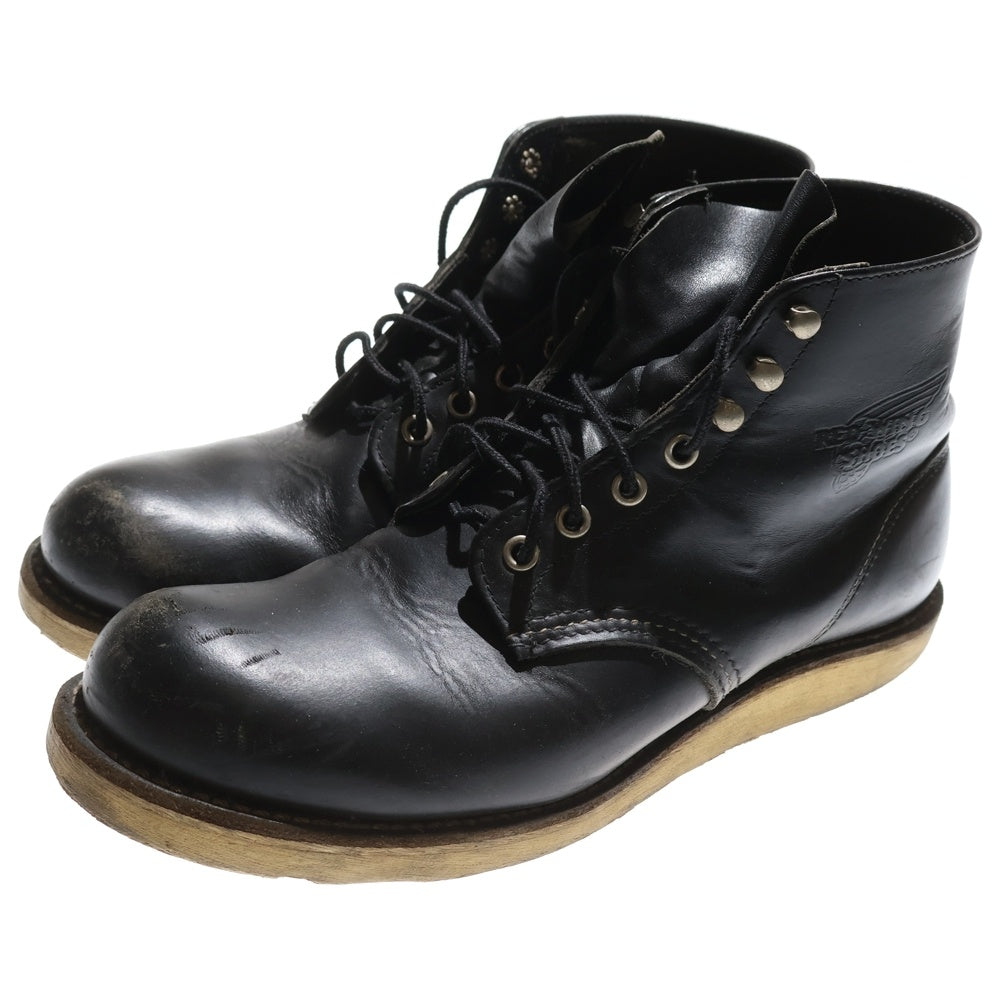 RED WING(レッド ウイング) CLASSIC WORK 6INCH 8165 クラシックワーク ブーツ ブラック