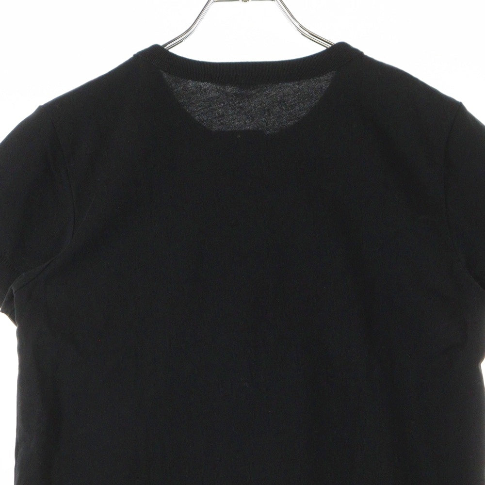 ALEXANDER WANG(アレキサンダーワン) Shrunken Tee ロゴプリント半袖Tシャツ ブラック 1CC2221634