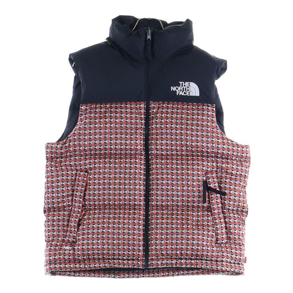 SUPREME(シュプリーム) 21SS ×THE NORTH FACE Studded Nuptse Vest ノースフェイス スタッズヌプシ ダウンベスト レッド ND42102I