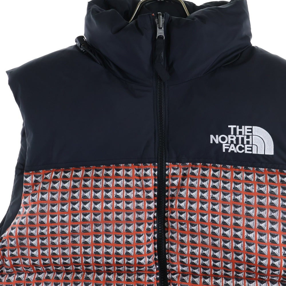 SUPREME(シュプリーム) 21SS ×THE NORTH FACE Studded Nuptse Vest ノースフェイス スタッズヌプシ ダウンベスト レッド ND42102I