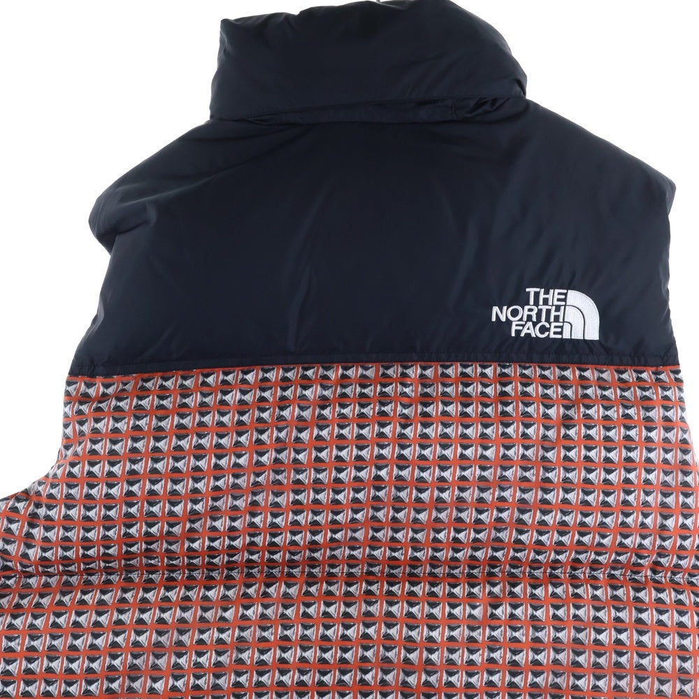 SUPREME(シュプリーム) 21SS ×THE NORTH FACE Studded Nuptse Vest ノースフェイス スタッズヌプシ ダウンベスト レッド ND42102I