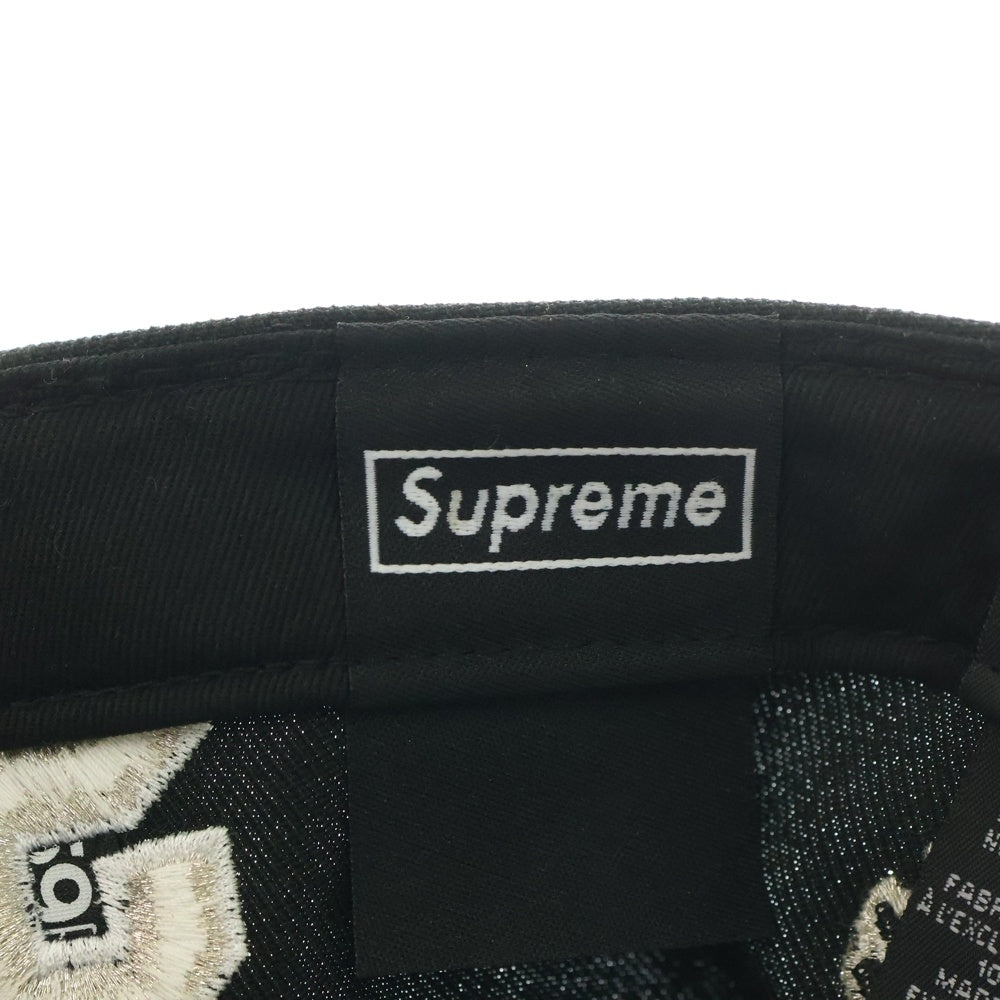 SUPREME(シュプリーム) 25SS Multi S Logo New Era マルチSロゴ刺繍 ニューエラ キャップ 帽子 ブラック