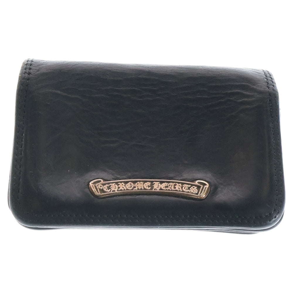CHROME HEARTS(クロムハーツ) CARD CASE グロメット付きレザーカードケース