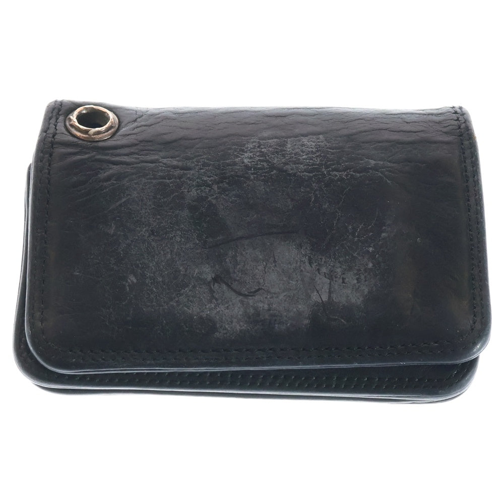 CHROME HEARTS(クロムハーツ) CARD CASE グロメット付きレザーカードケース