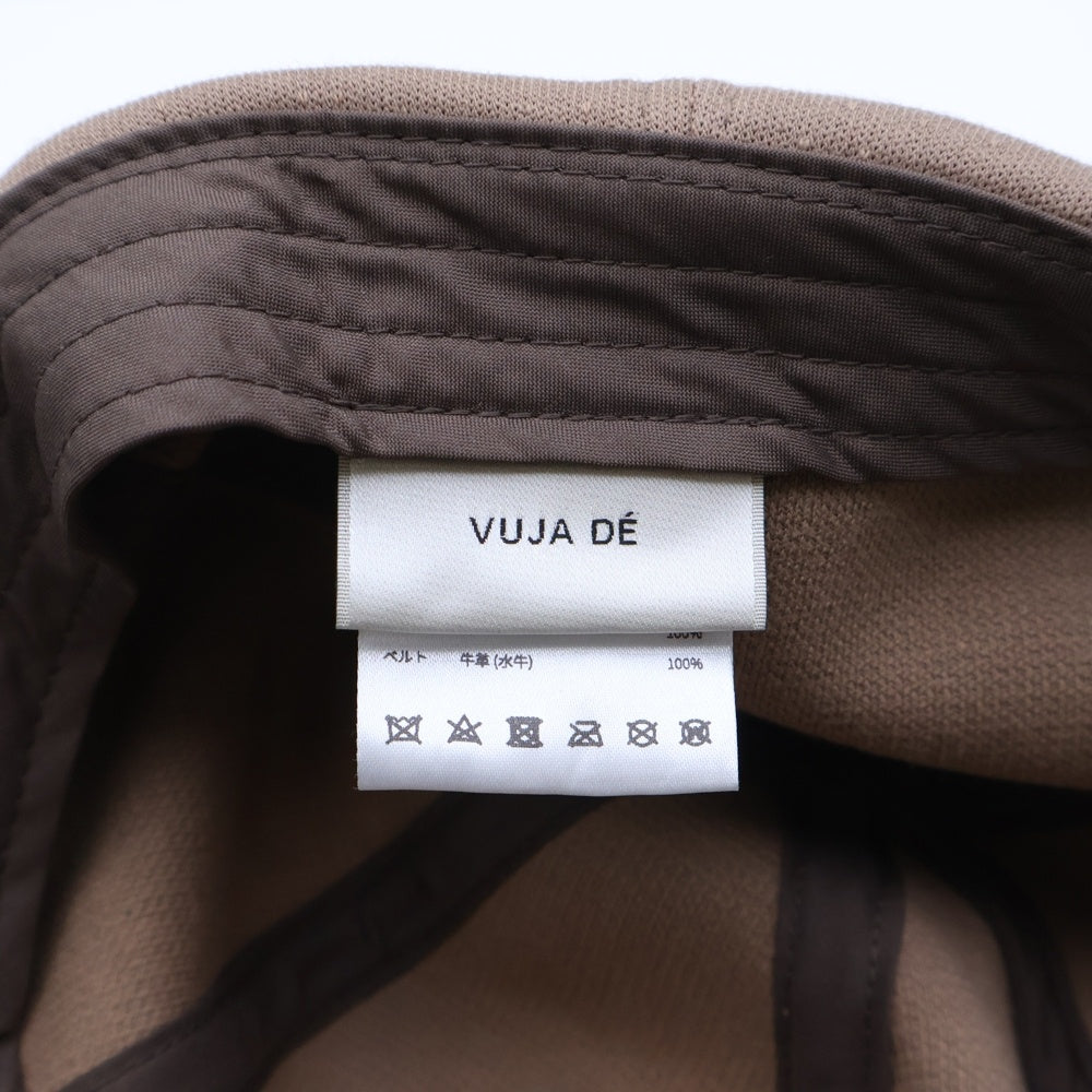 VUJADE(ヴジャデ) ROY SASIKO COTTON HAT ロイサシココットンハット キャップ 帽子 ベージュ 009-3801-BG