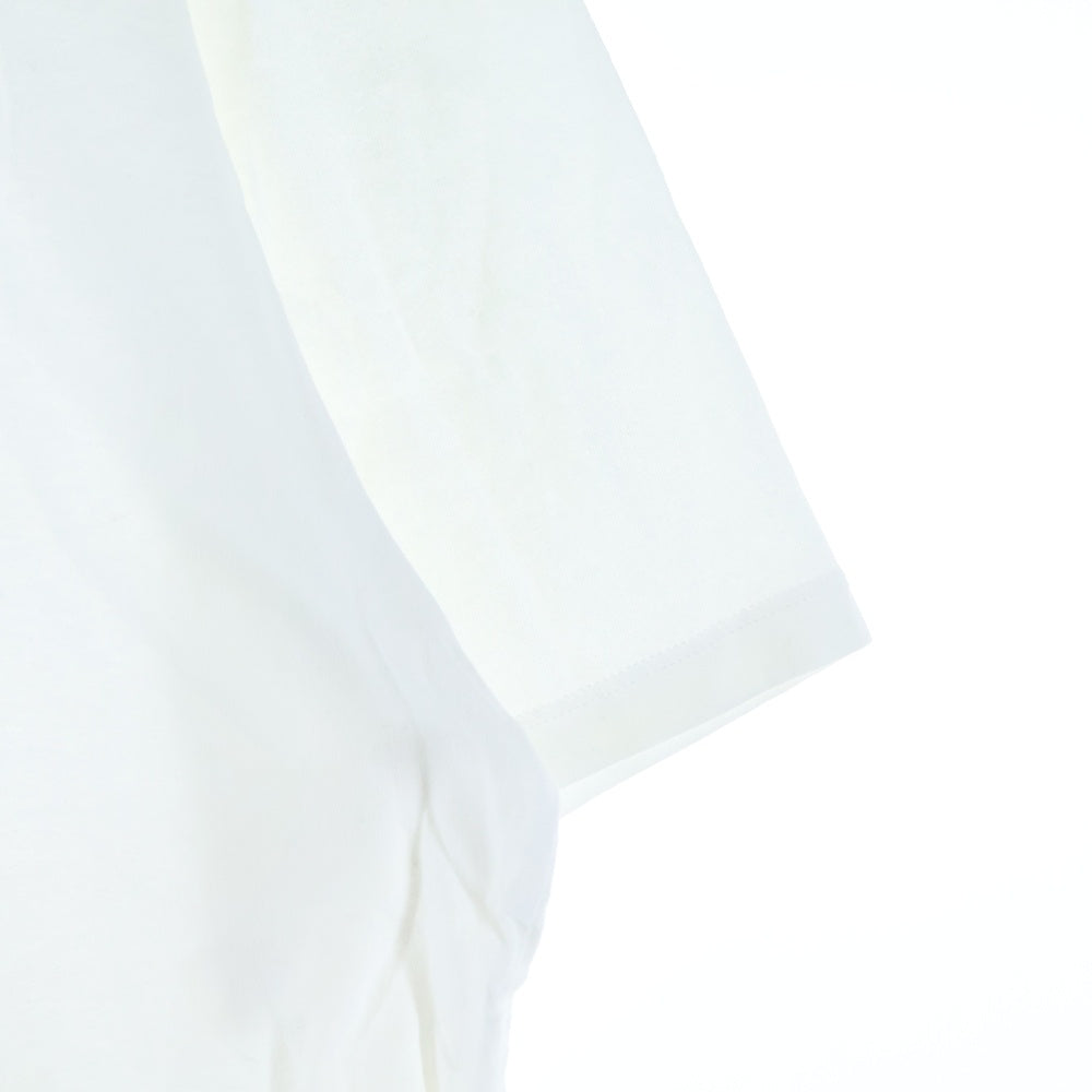 A.P.C(アーペーセー) フロントロゴ刺繍 半袖Tシャツ カットソー ホワイト 24236-1-98001