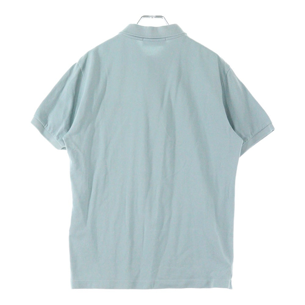 STONE ISLAND(ストーンアイランド) LOGO POLO SHIRTS ロゴ刺繍半袖ポロシャツ ミントブルー 101522R39