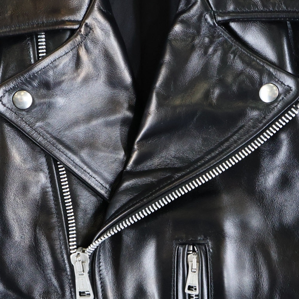 OUR LEGACY(アワーレガシー) Hellraiser Leather Jacket ヘルレイザー レザージャケット ブラック M2209HA