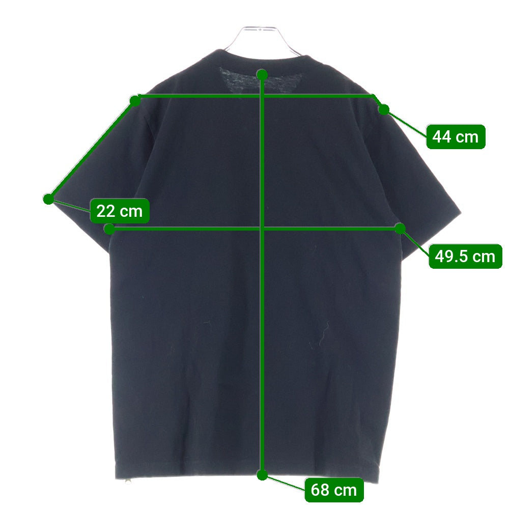 CARHARTT(カーハート) 24SS ×sacai T-Shirt サカイ 半袖Tシャツ ブラック 24-0725S