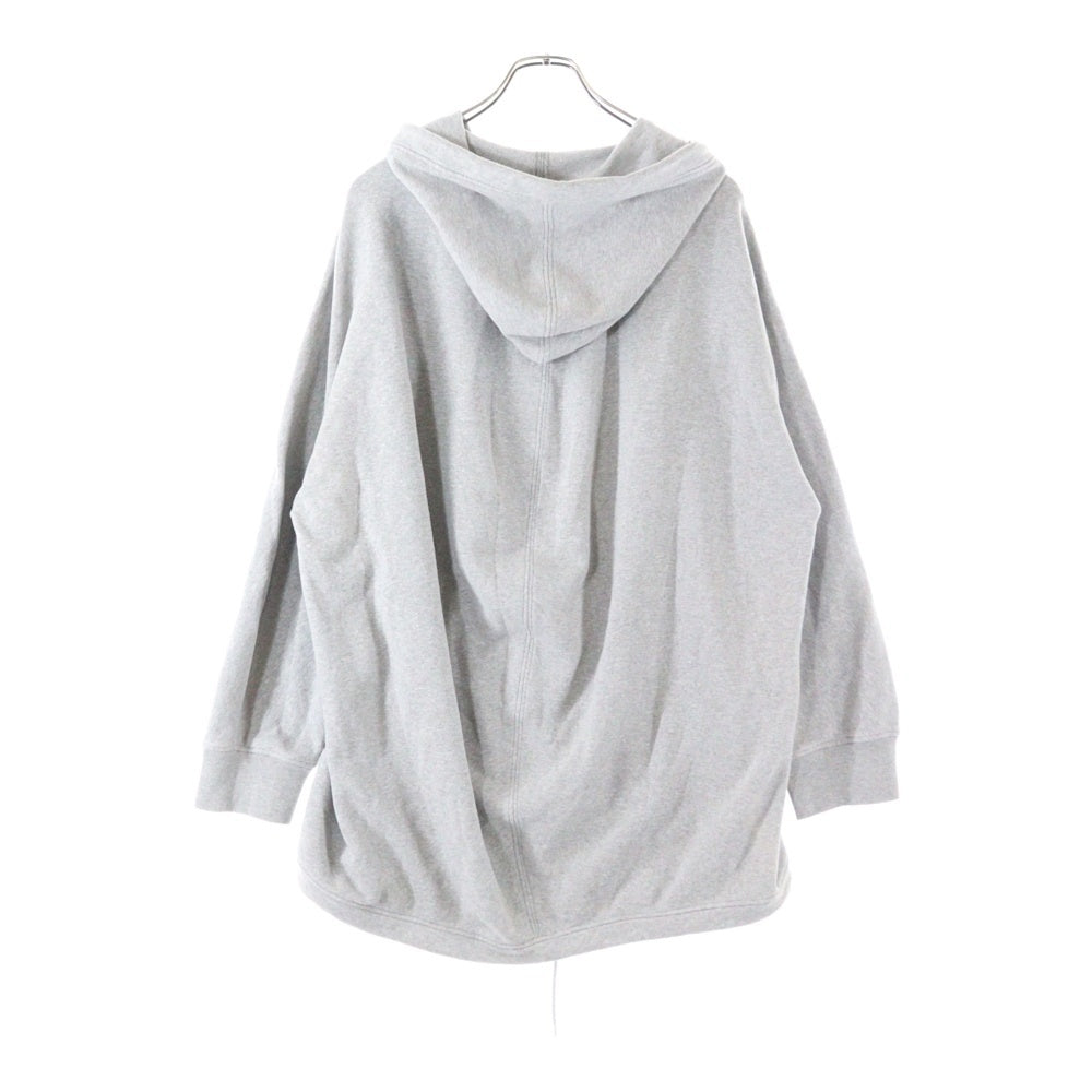 BALENCIAGA(バレンシアガ) Logo Hoodie ロゴプリント プルオーバースウェットパーカー フーディー グレー 481985 TTK14