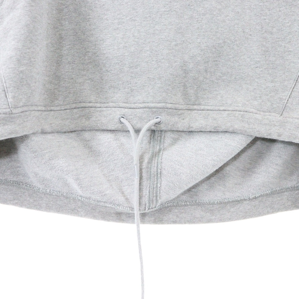 BALENCIAGA(バレンシアガ) Logo Hoodie ロゴプリント プルオーバースウェットパーカー フーディー グレー 481985 TTK14