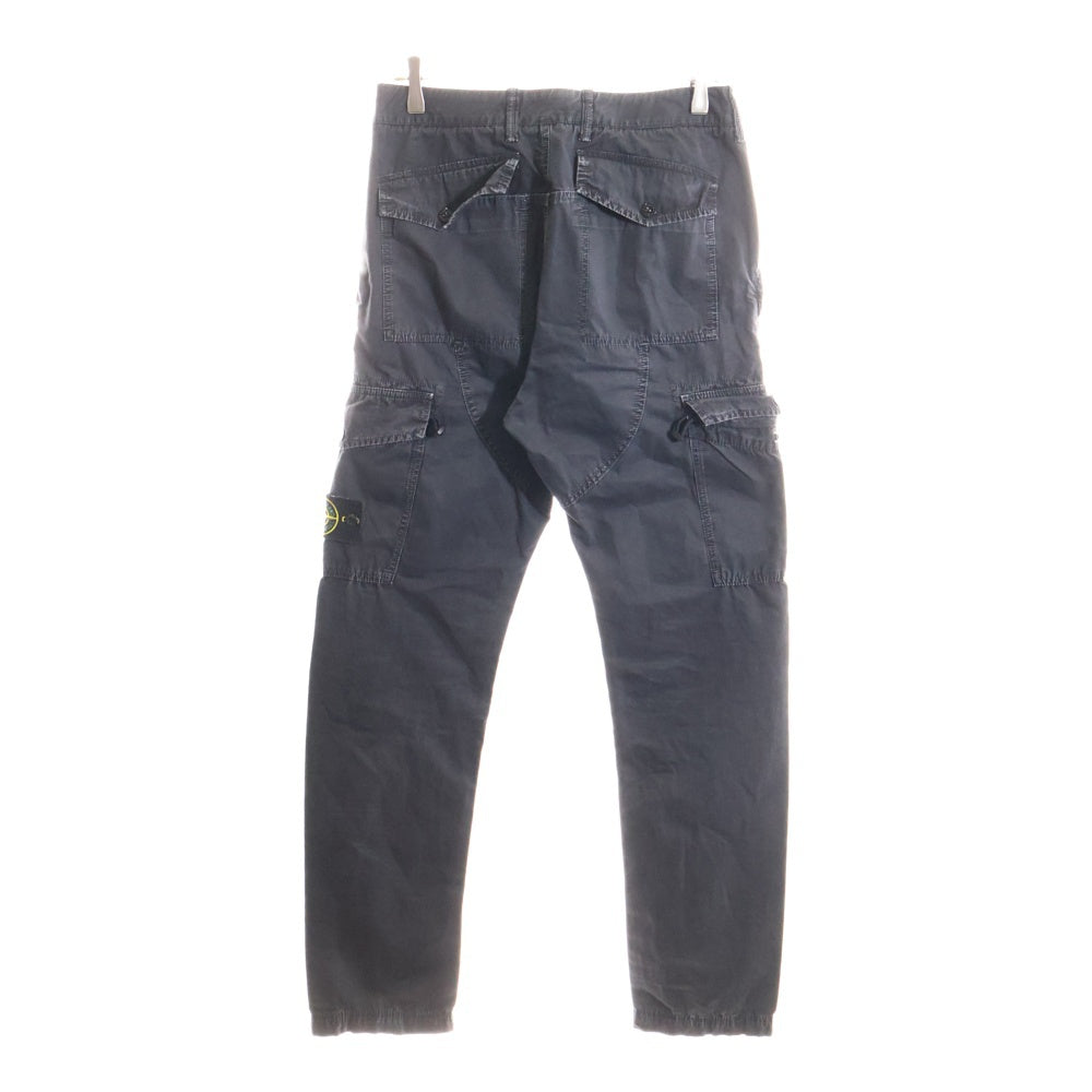 STONE ISLAND(ストーンアイランド) Cargo Pants フェード加工 ロゴワッペン カーゴパンツ グレー 6815314WA