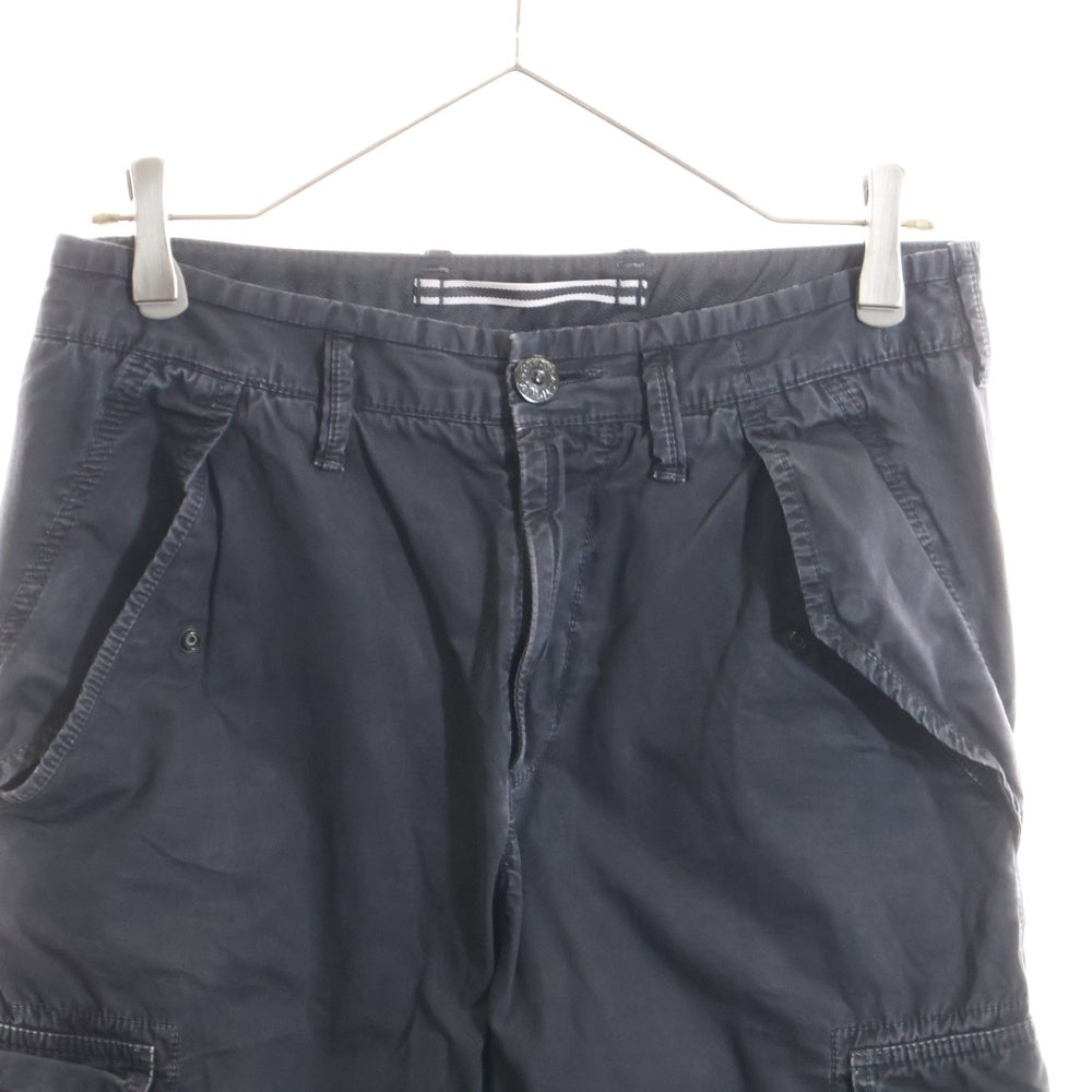 STONE ISLAND(ストーンアイランド) Cargo Pants フェード加工 ロゴワッペン カーゴパンツ グレー 6815314WA