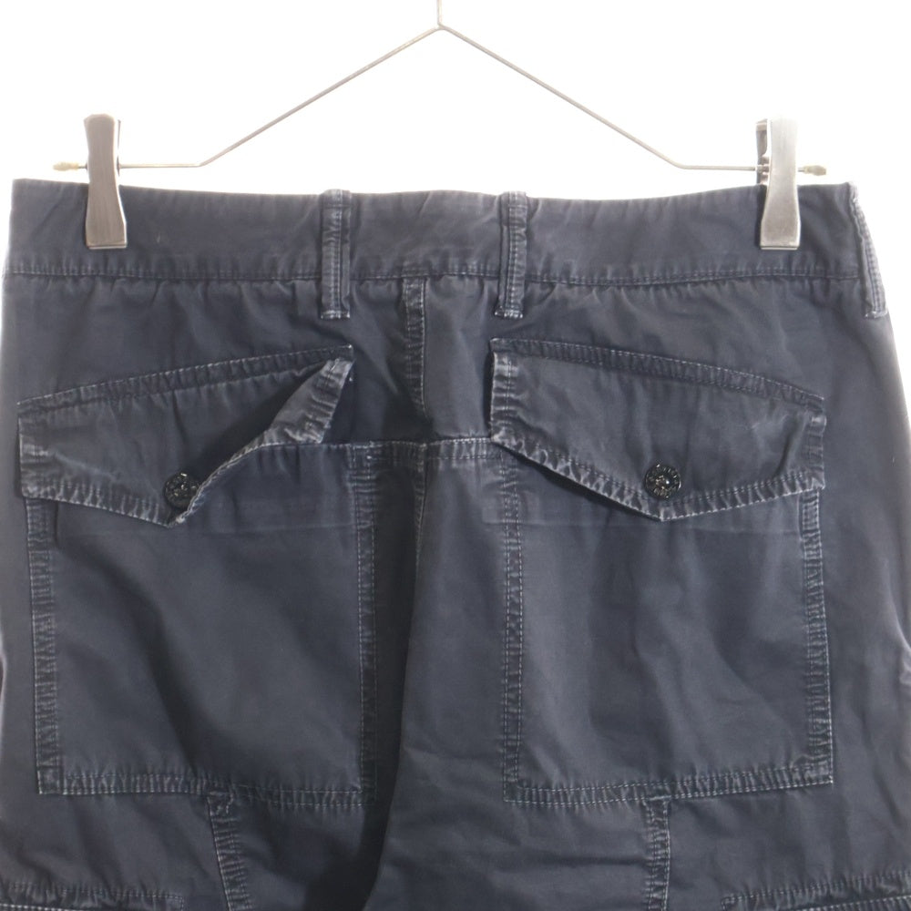 STONE ISLAND(ストーンアイランド) Cargo Pants フェード加工 ロゴワッペン カーゴパンツ グレー 6815314WA