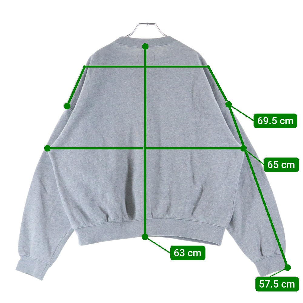 FEAR OF GOD ESSENTIALS(フィアオブゴッド エッセンシャルズ) SWEATSHIRT クルーネックスウェットトレーナー グレー