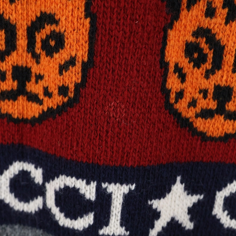GUCCI(グッチ) 19SS Knit Sweater クルーネックニットセーター レッド 545749 XKADO