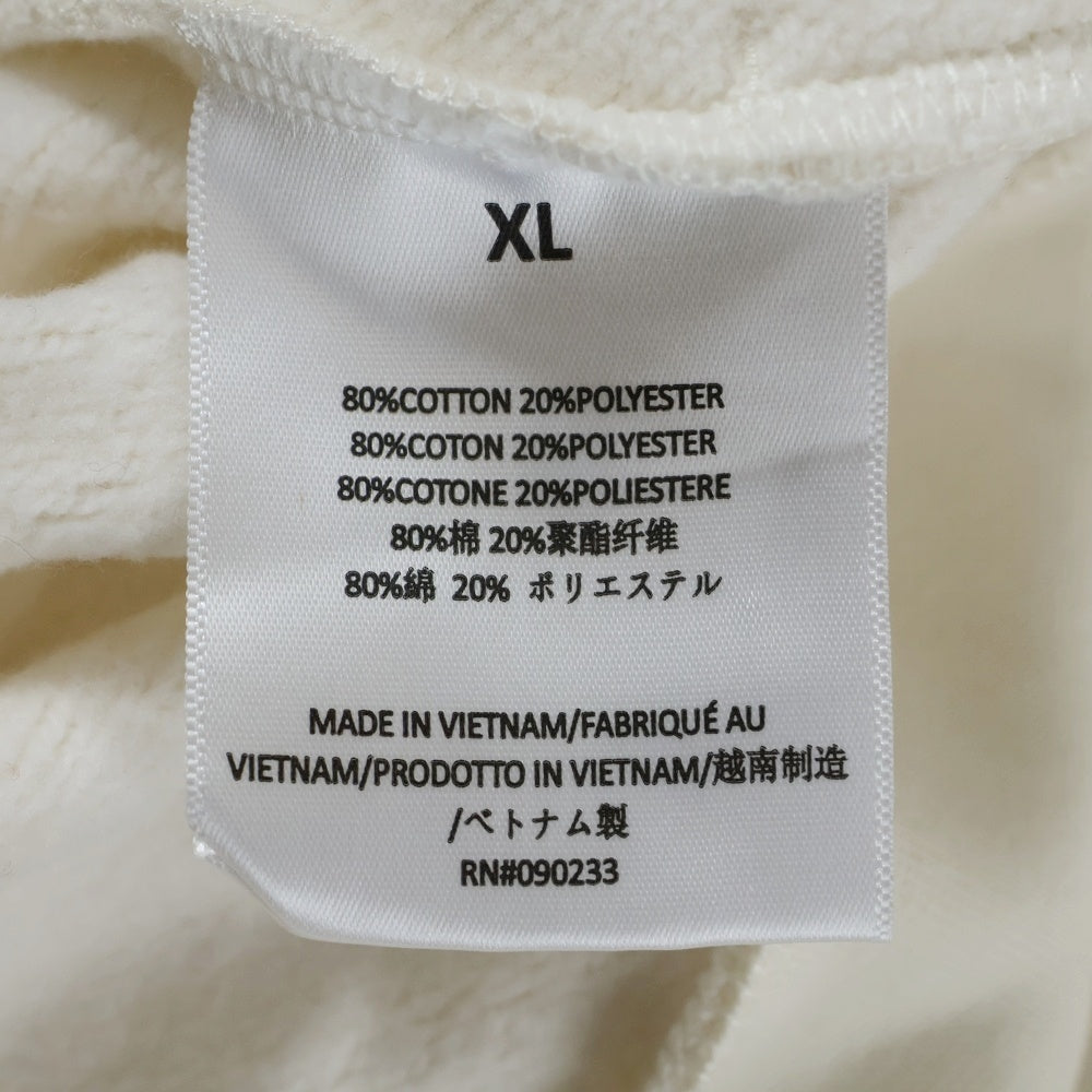 FEAR OF GOD ESSENTIALS(フィアオブゴッド エッセンシャルズ) SWEATSHIRT ラバーロゴ クルーネックスウェットトレーナー ホワイト