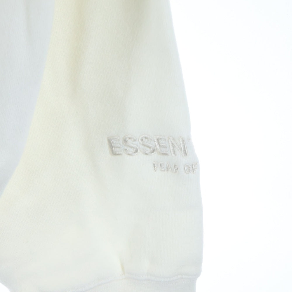 FEAR OF GOD ESSENTIALS(フィアオブゴッド エッセンシャルズ) HOODIE バックロゴ プルオーバースウェットパーカー フーディー ホワイト