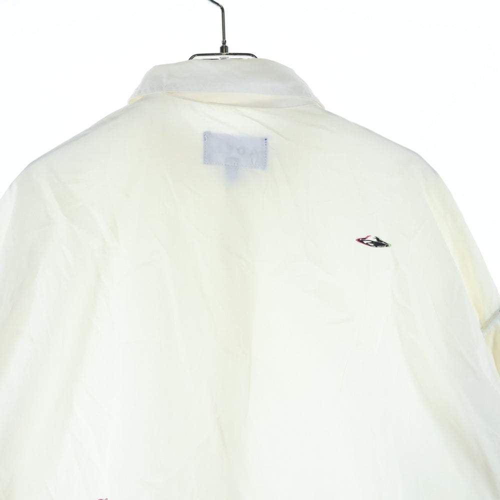 ADER ERROR(アーダーエラー) O/S LS SHT 再構築長袖シャツ ホワイト